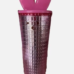 PEEPS PINK EASTER Double Wall Tumbler Cup Lid 24.5 FL OZ 725ML BPA Free